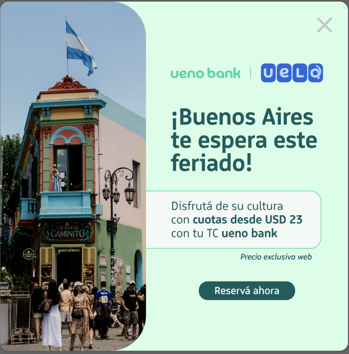 InApp 'Buenos Aires te espera' — Feriado Abr