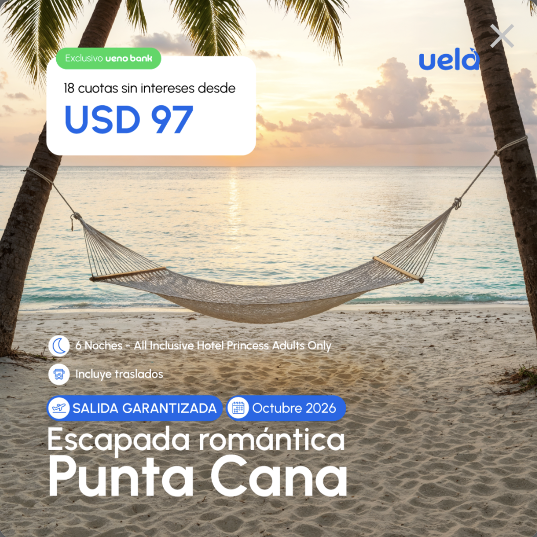 Canvas Punta Cana — Escapada Romántica — Jun