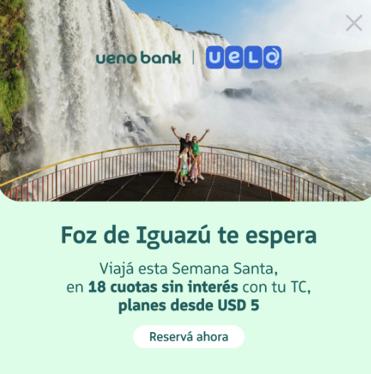 Canvas Foz de Iguazú InApp — Mar